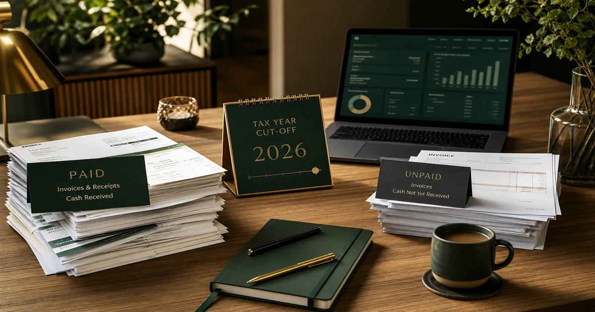Cover image for Cash Basis Accounting for Sole Traders 2026: Rules, Examples, and When to Use Traditional Accounting