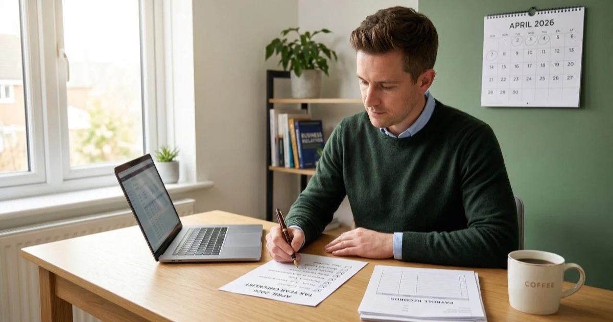 Cover image for New Tax Year Checklist for Small Business Owners UK 2026/27
